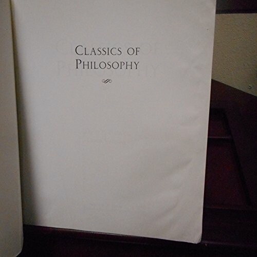 Title page of a book labeled 'Classics of Philosophy'.